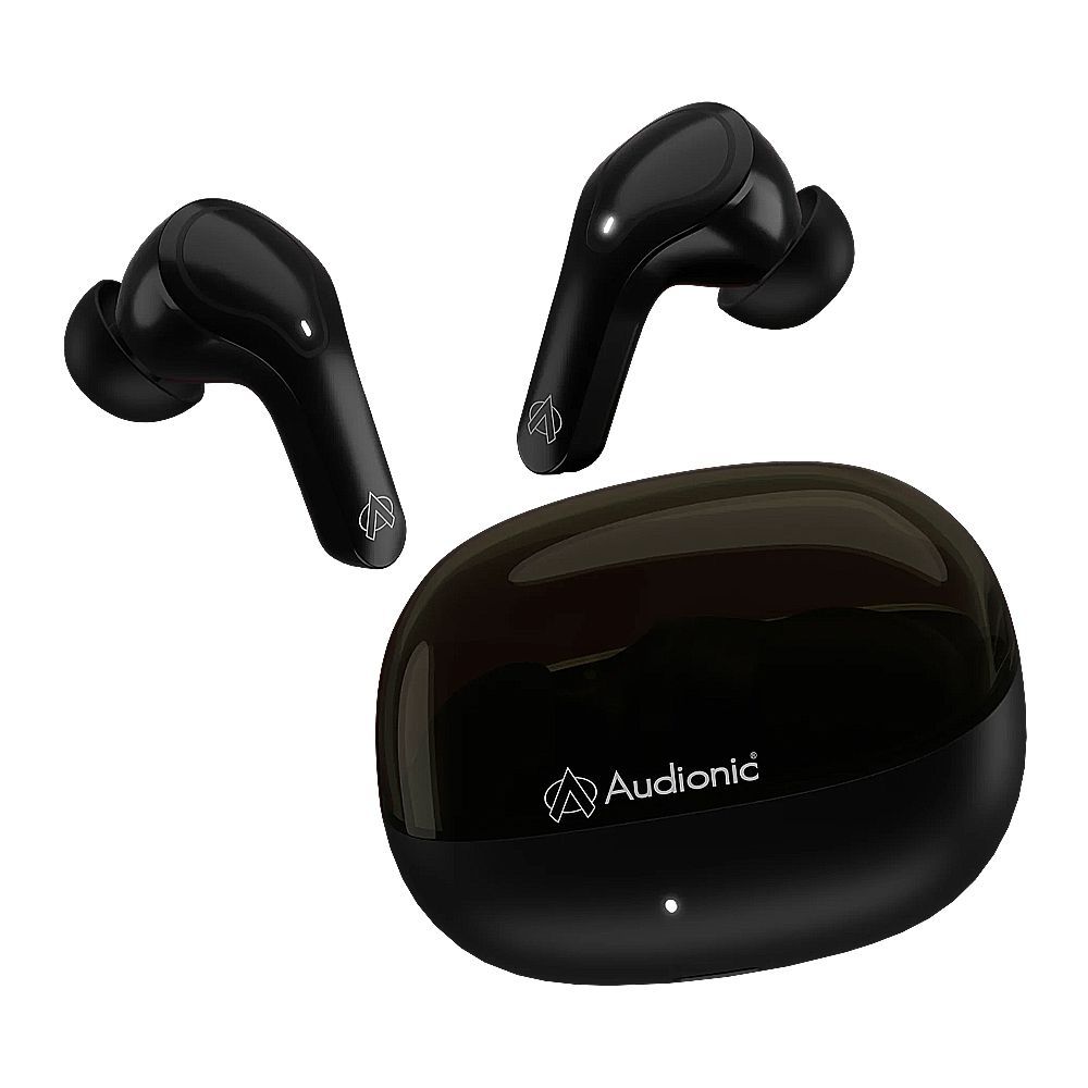 Audionic Airbud 745 ION Wireless Earbuds – Bluetooth 5.4, Dual Mic ENC, 40 Hours Playtime, Gaming Mode