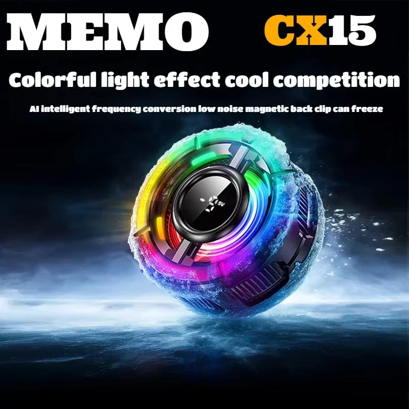 MEMO CX15 Premium Magnetic Phone Cooler - High-Efficiency Cooling