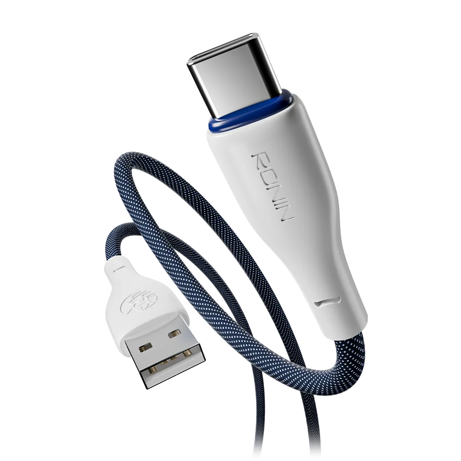 Flexin USB-A to Type-C Cable – Fast Charging & High-Speed Data Sync Cable