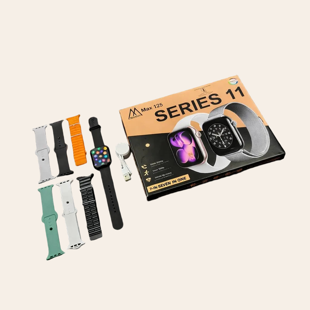Series 11 Max 125 Smartwatch - HD Touchscreen - Brand New Boxed