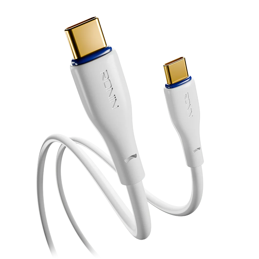Ronin R-2005 Type-C to Type-C Cable – 60W PD Fast Charging & High-Speed Data Sync