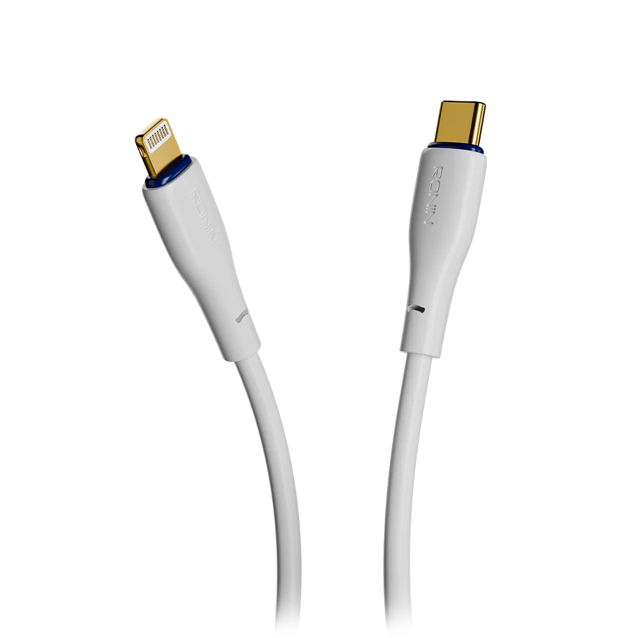 Ronin R-2010 Type-C to Lightning Cable – 20W PD Fast Charging & Data Sync for iPhone