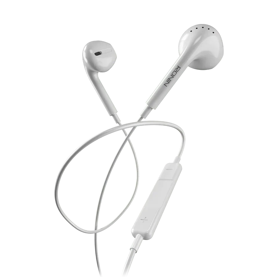 Ronin R-825 iOS Handsfree – Lightning Connector, Deep Bass, HD Mic