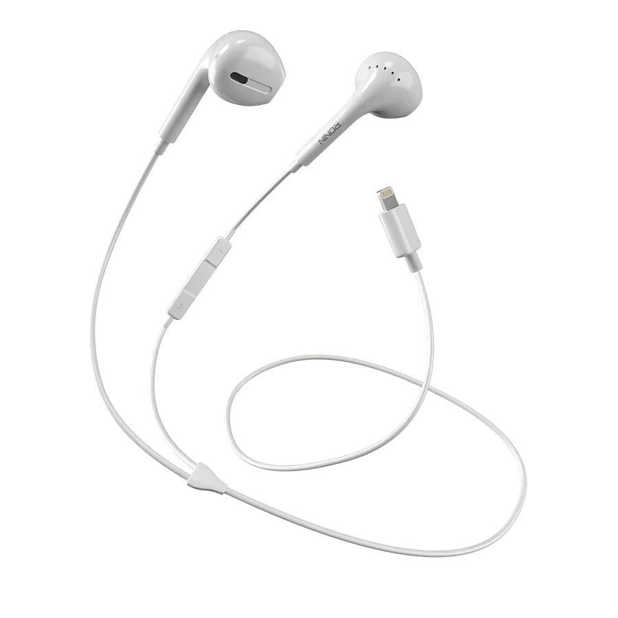 Ronin R-825 iOS Handsfree – Lightning Connector, Deep Bass, HD Mic