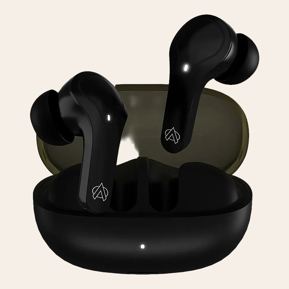 Audionic Airbud 745 ION Wireless Earbuds – Bluetooth 5.4, Dual Mic ENC, 40 Hours Playtime, Gaming Mode