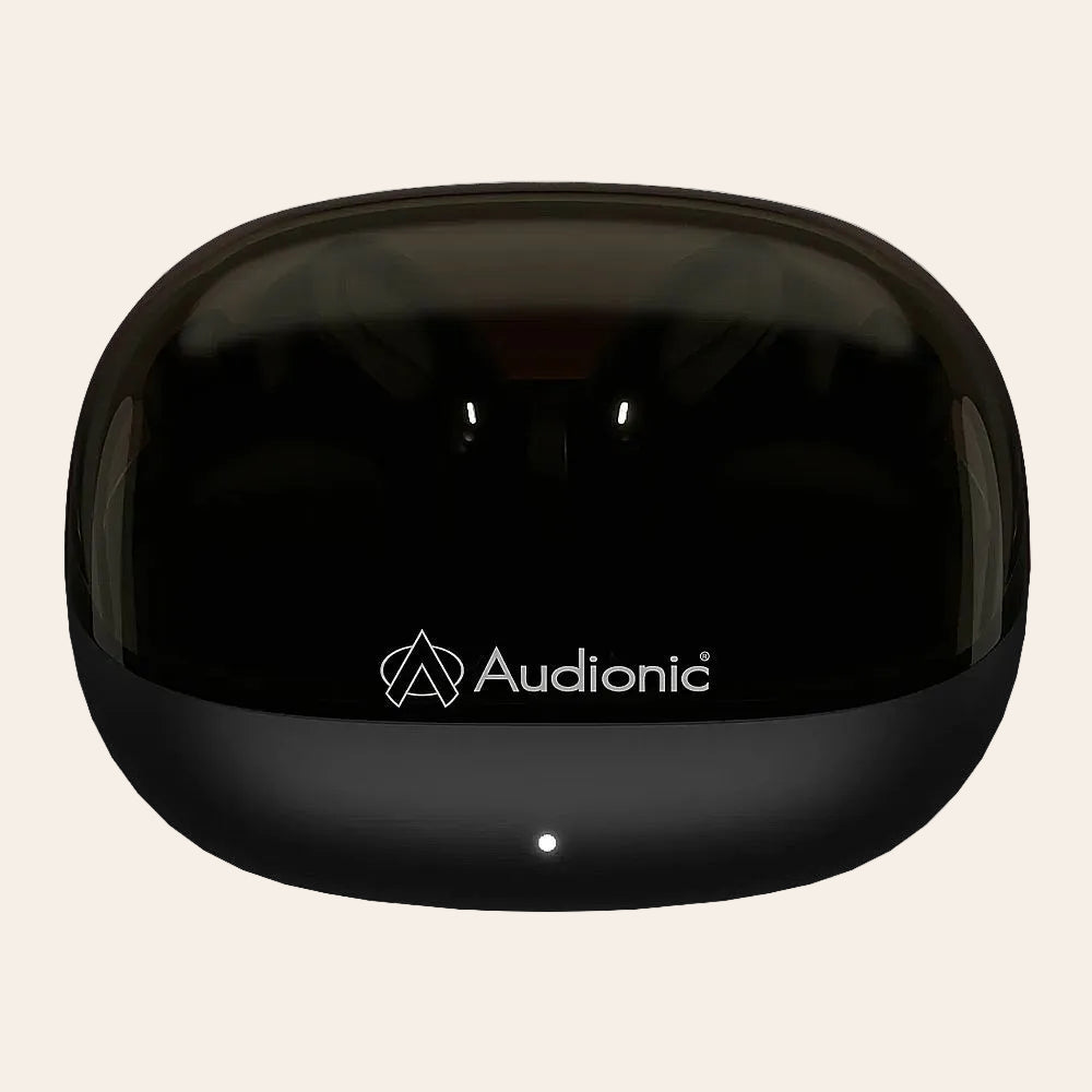 Audionic Airbud 745 ION Wireless Earbuds – Bluetooth 5.4, Dual Mic ENC, 40 Hours Playtime, Gaming Mode