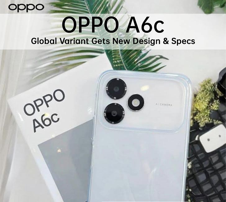 Oppo A6c - 4GB RAM / 64GB Storage - Brand New Official Warranty
