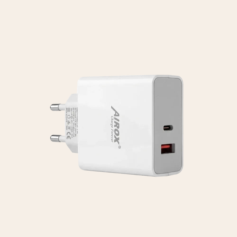 Airox AD65 Falcon Adapter – 65W Super Fast Charging USB-C PD Wall Charger