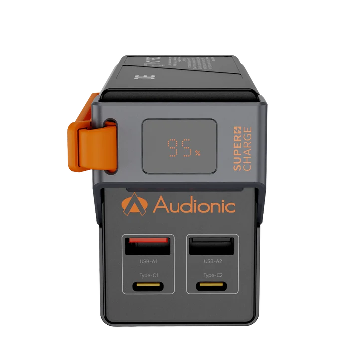 Audionic Reboot 303 Power Bank – 30,000mAh 65W PD Super Fast Charging with LED Display