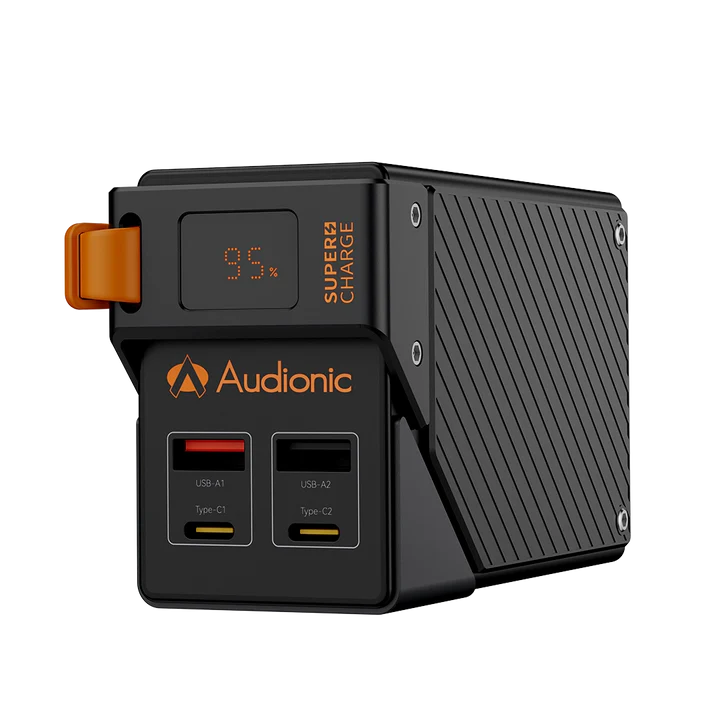 Audionic Reboot 303 Power Bank – 30,000mAh 65W PD Super Fast Charging with LED Display