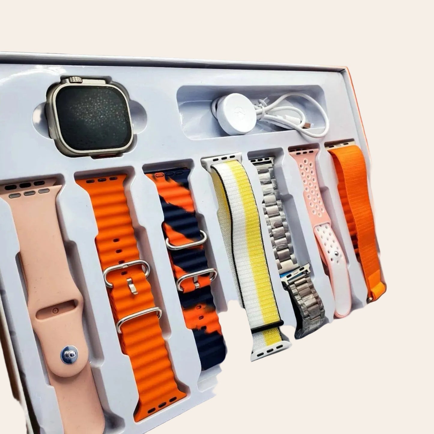 Ultra 3 Smartwatch Combo - 7-in-1 Inter-Changeable Straps - Brand New Boxed