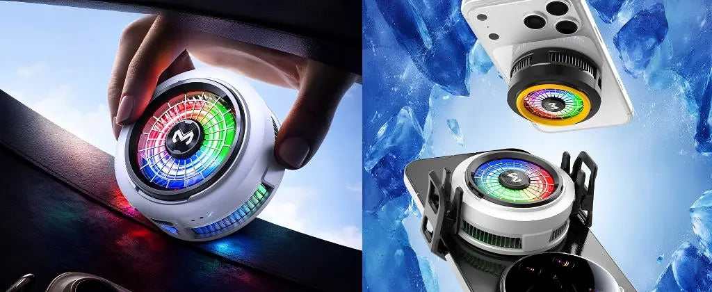 MEMO CX20 Smart Phone Cooler - Digital Temperature Display & Dual Modes