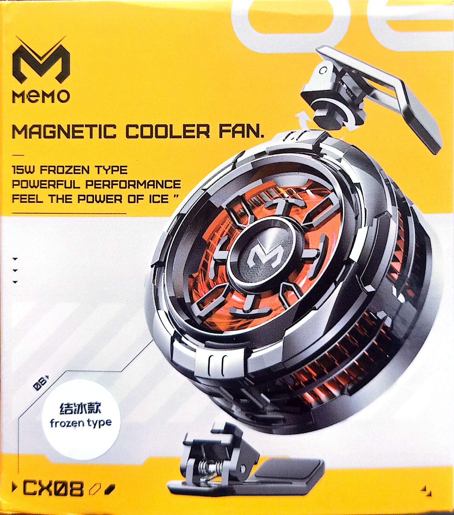MEMO CX08 Phone Cooler - Semiconductor Clip-on Cooling Fan