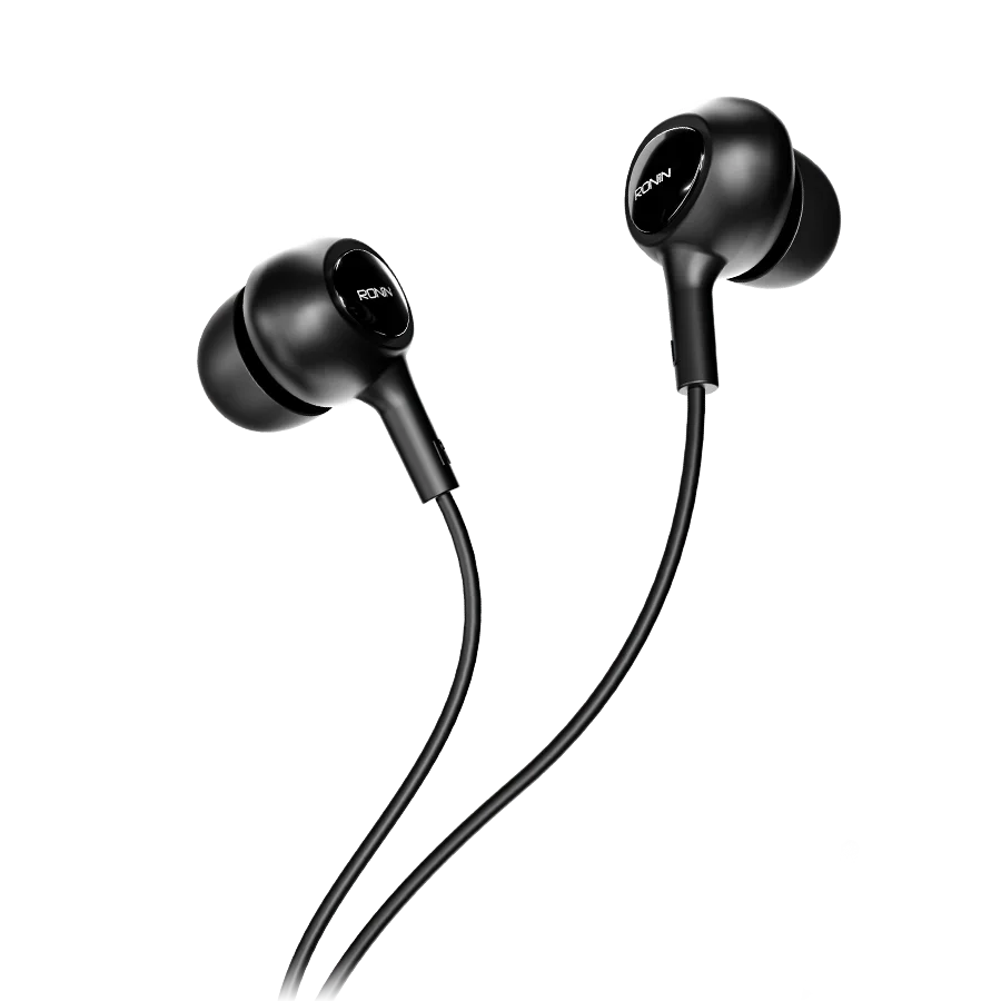 Ronin R-9 Wired Handsfree – Deep Bass, 3.5mm AUX, HD Microphone