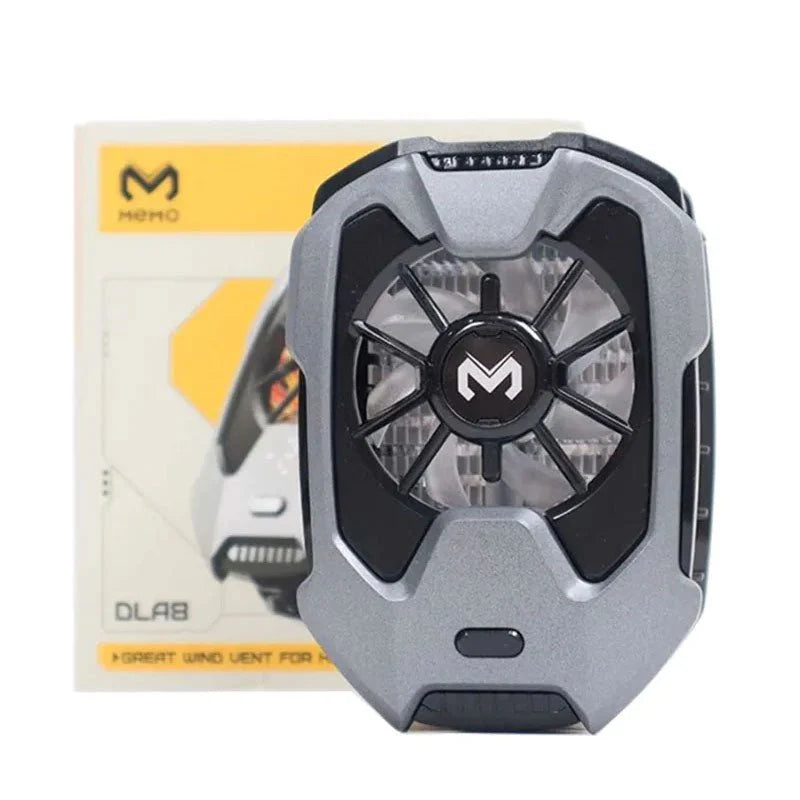 MEMO DLA8 Phone Cooler - Advanced Semiconductor Back-Clip Cooling Fan