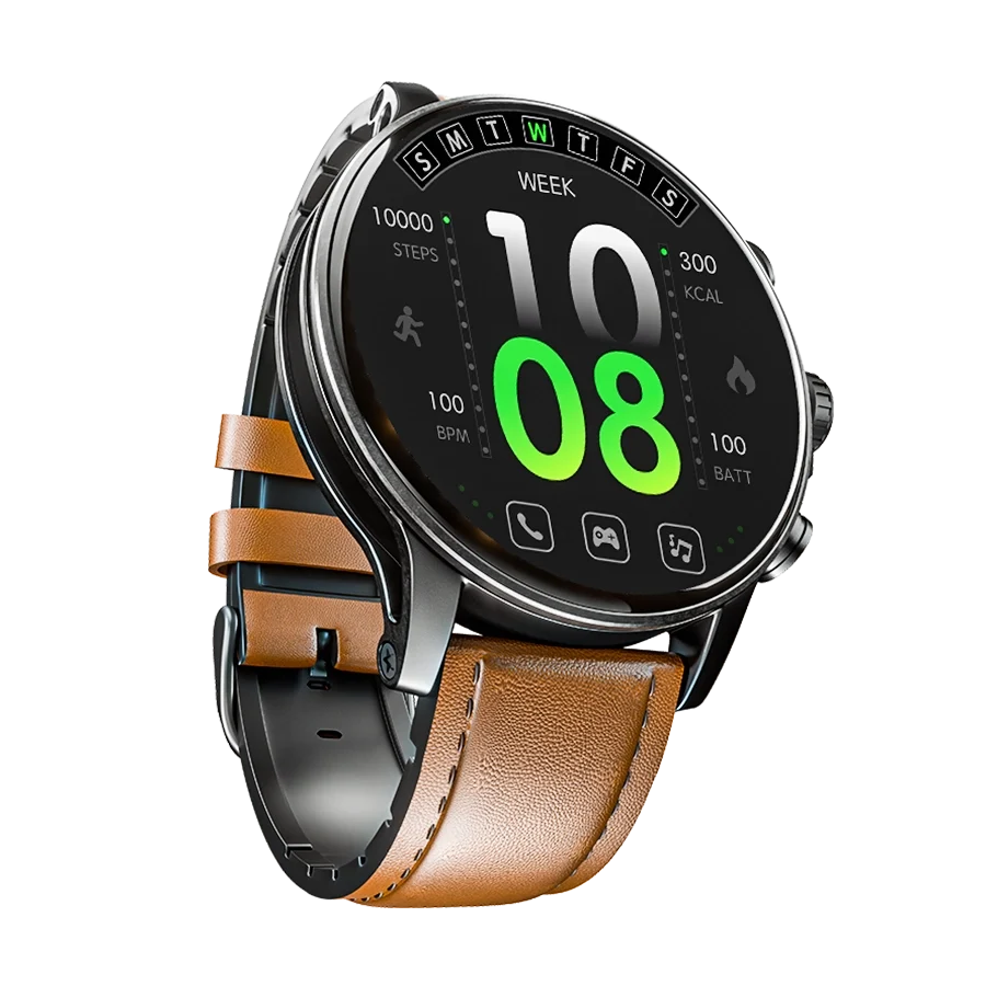 Ronin Moment R-5005 Smart Watch – Super AMOLED Retina Display, Bluetooth Calling & 100+ Sports Modes