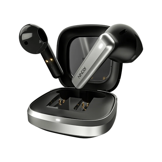 Ronin Mashion Pro R-7140 Wireless Earbuds – Bluetooth 5.3, 13mm Drivers, IPX4 Water Resistant