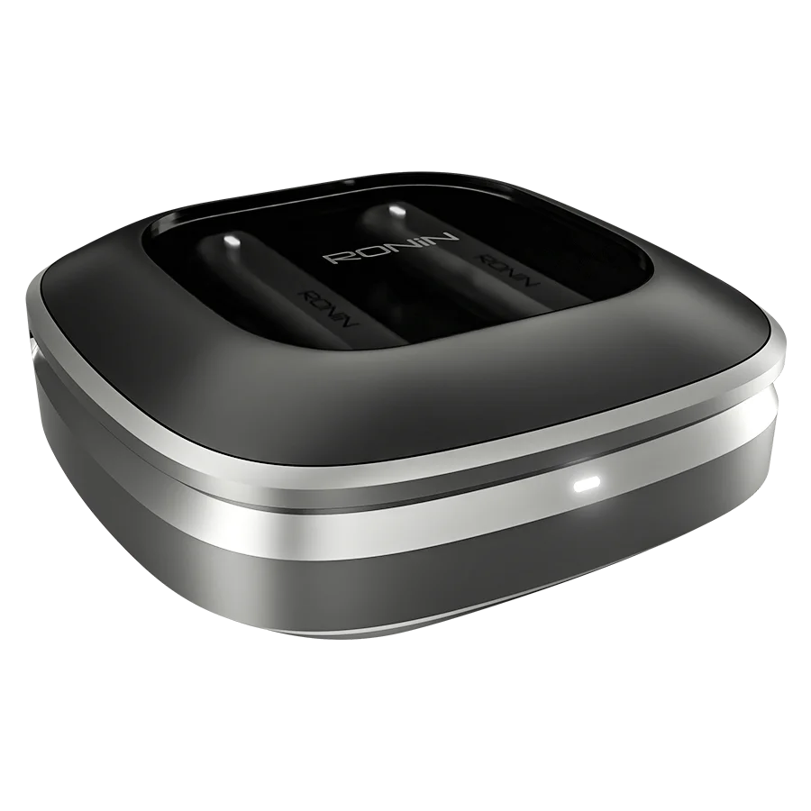 Ronin Mashion Pro R-7140 Wireless Earbuds – Bluetooth 5.3, 13mm Drivers, IPX4 Water Resistant