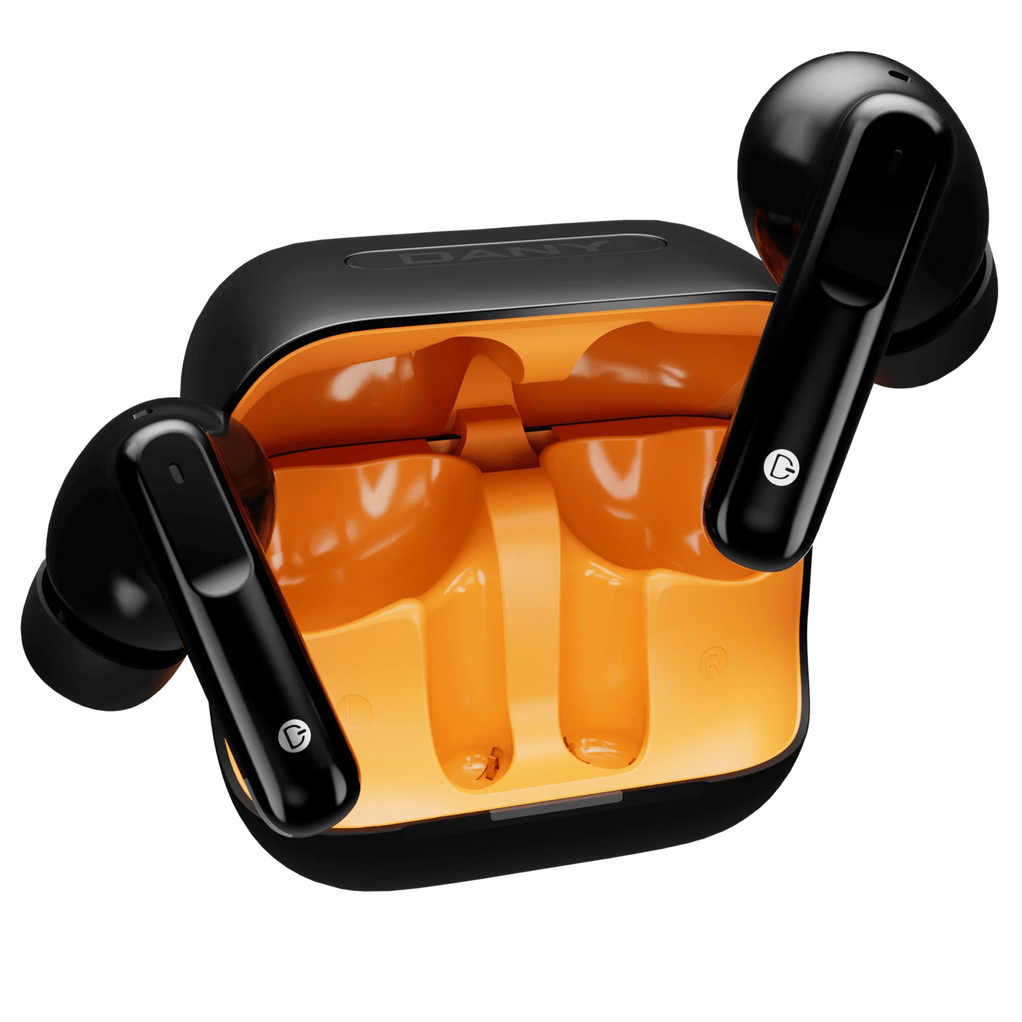 Dany Airdots 300 Pro – Bluetooth 5.4, Quad Mic ENC, 48 Hours Playtime, Gaming Mode