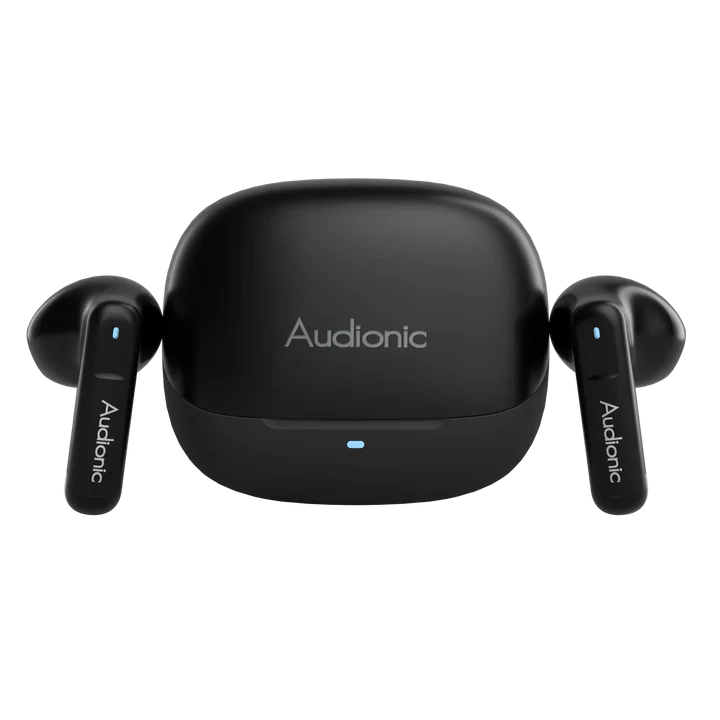 Audionic Airbud 730 ENC Wireless Earbuds – Bluetooth 5.4, Quad Mic ENC, 45H Playtime, Gaming Mode