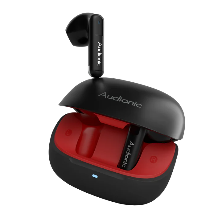 Audionic Airbud 730 ENC Wireless Earbuds – Bluetooth 5.4, Quad Mic ENC, 45H Playtime, Gaming Mode