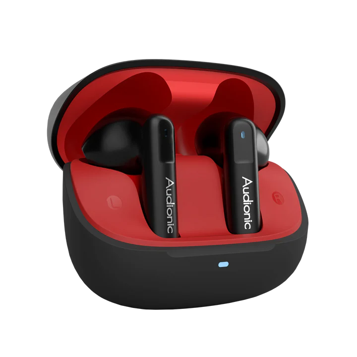 Audionic Airbud 730 ENC Wireless Earbuds – Bluetooth 5.4, Quad Mic ENC, 45H Playtime, Gaming Mode