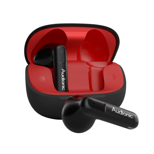 Audionic Airbud 730 ENC Wireless Earbuds – Bluetooth 5.4, Quad Mic ENC, 45H Playtime, Gaming Mode