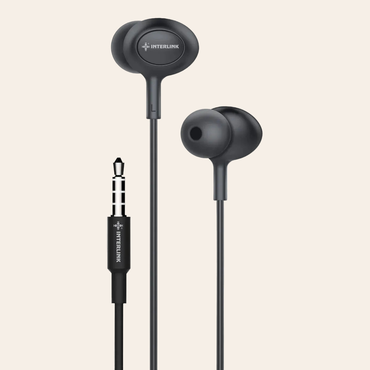 Interlink EXACT Handsfree – Hi-Fi Stereo Sound, HD Microphone, Metal In-Ear Design (3.5mm)