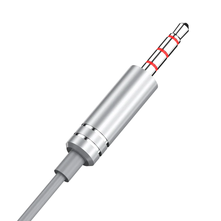 Audionic Iron 2 Wired Handsfree – Heavy Bass, HD Microphone, 3.5mm Stereo Earphones