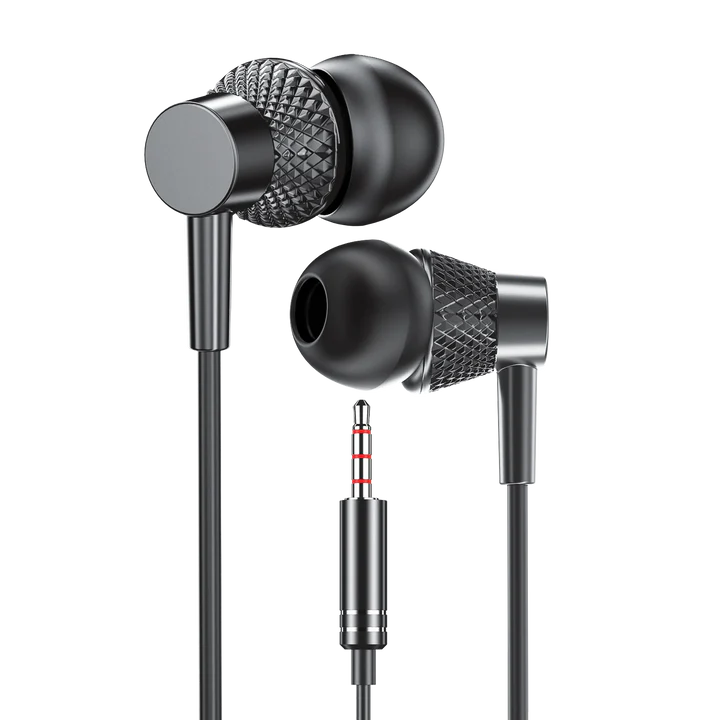 Audionic Iron 2 Wired Handsfree – Heavy Bass, HD Microphone, 3.5mm Stereo Earphones