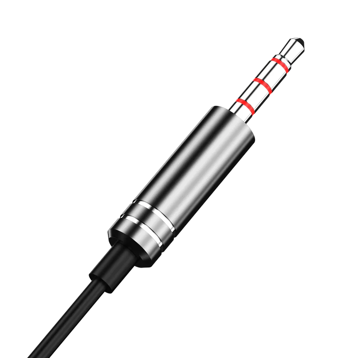 Audionic Iron 2 Wired Handsfree – Heavy Bass, HD Microphone, 3.5mm Stereo Earphones
