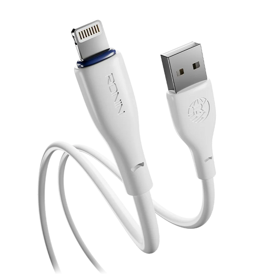 Ronin R-340 iPhone Cable – USB-A to Lightning 2.4A Fast Charging Cable (1M)