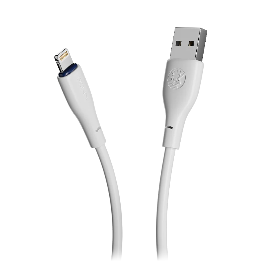 Ronin R-340 iPhone Cable – USB-A to Lightning 2.4A Fast Charging Cable (1M)