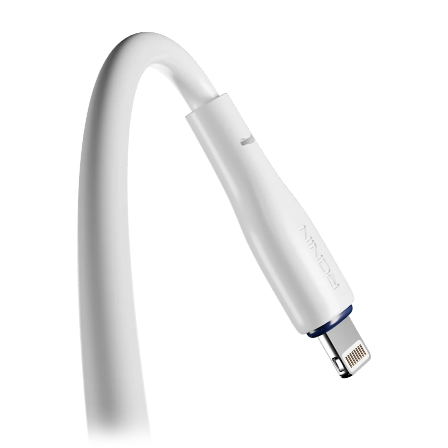 Ronin R-340 iPhone Cable – USB-A to Lightning 2.4A Fast Charging Cable (1M)