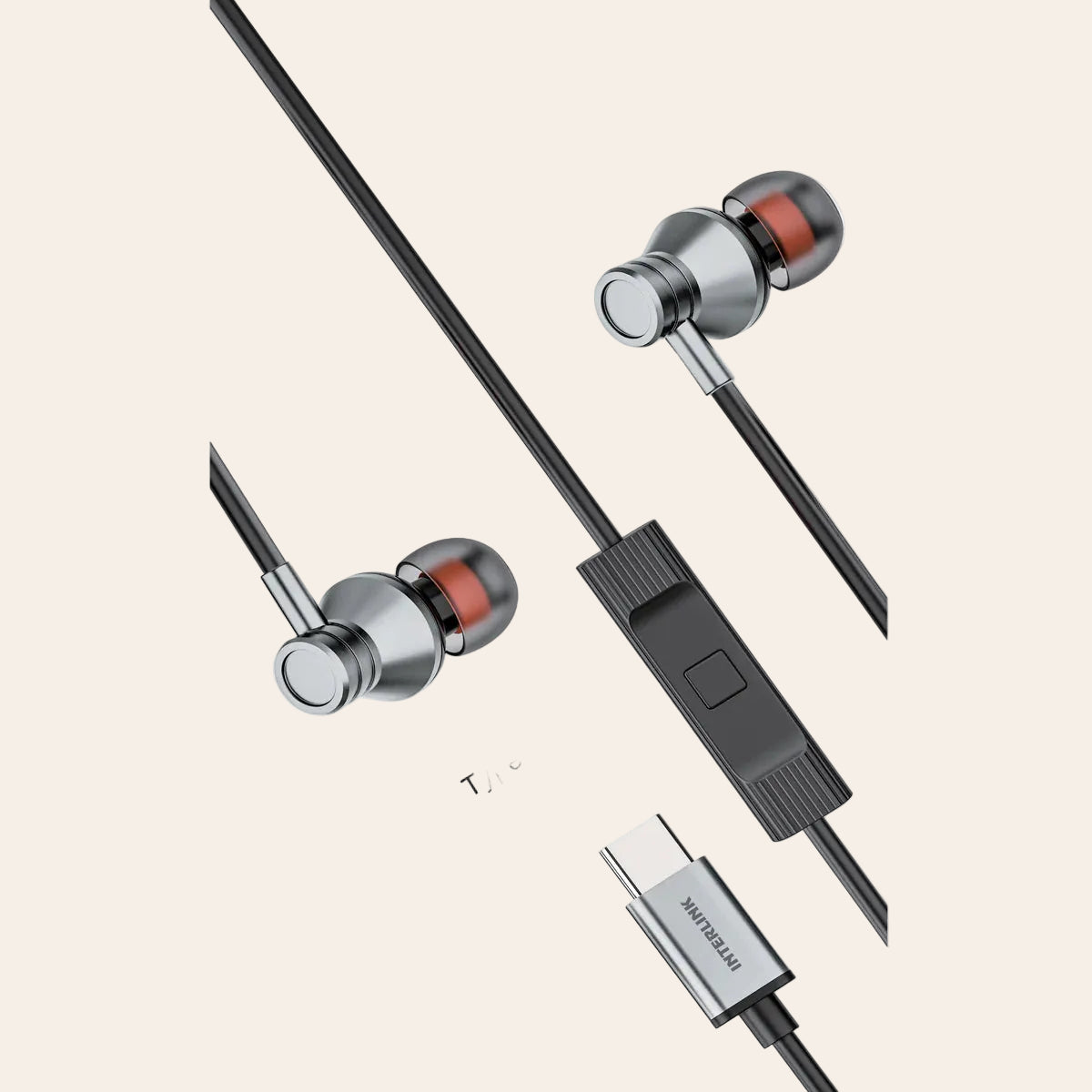 Interlink PRIME PLUS Type-C Handsfree – HD Microphone, Hi-Fi Stereo Sound & Comfortable Fit