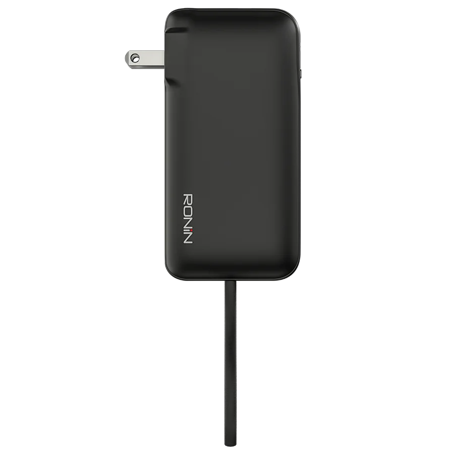 Ronin ARCTIC R-4050 10000mAh Power Bank – 22.5W Fast Charging with Built-in Type-C Cable & Digital Display
