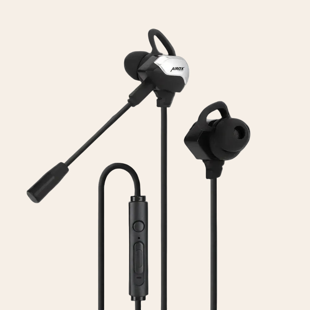 Airox G2 Gaming Handsfree – Dual Mic, Noise-Free Sound & Smooth Bass