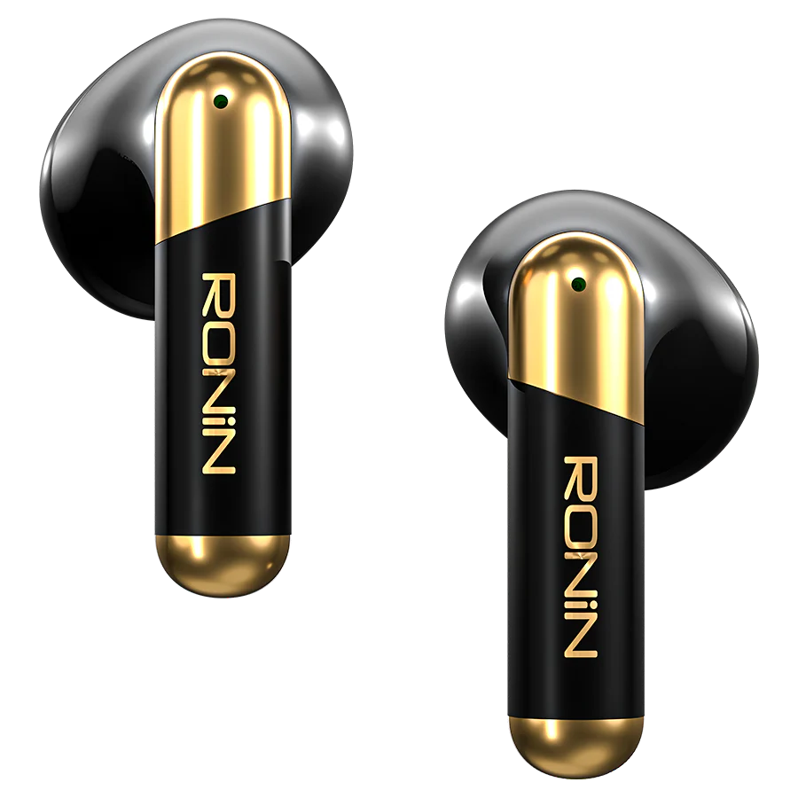 Ronin Snap R-7070 TWS Wireless Earbuds – Bluetooth 5.3, 13mm Drivers, IPX4 Splash Resistant