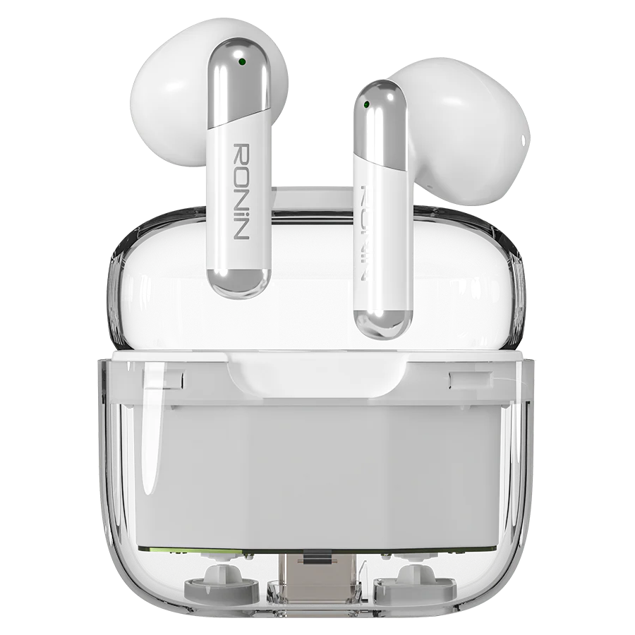 Ronin Snap R-7070 TWS Wireless Earbuds – Bluetooth 5.3, 13mm Drivers, IPX4 Splash Resistant