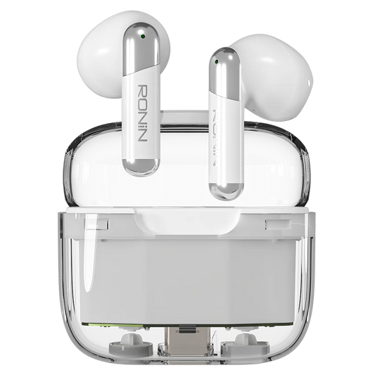 Ronin Snap R-7070 TWS Wireless Earbuds – Bluetooth 5.3, 13mm Drivers, IPX4 Splash Resistant