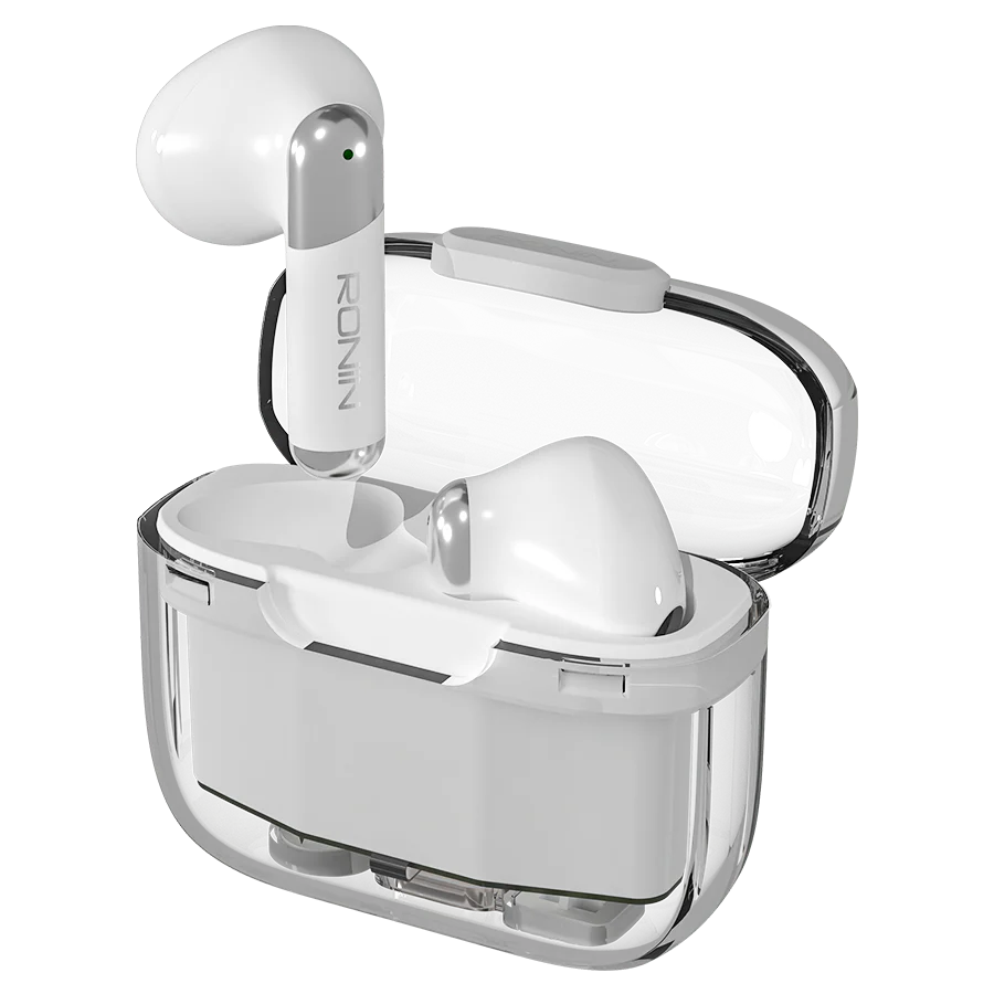 Ronin Snap R-7070 TWS Wireless Earbuds – Bluetooth 5.3, 13mm Drivers, IPX4 Splash Resistant