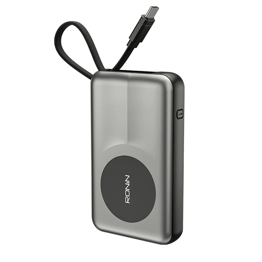 Ronin Synergy R-4060 10000mAh Power Bank – 22.5W Fast Charging with 15W Wireless Charging