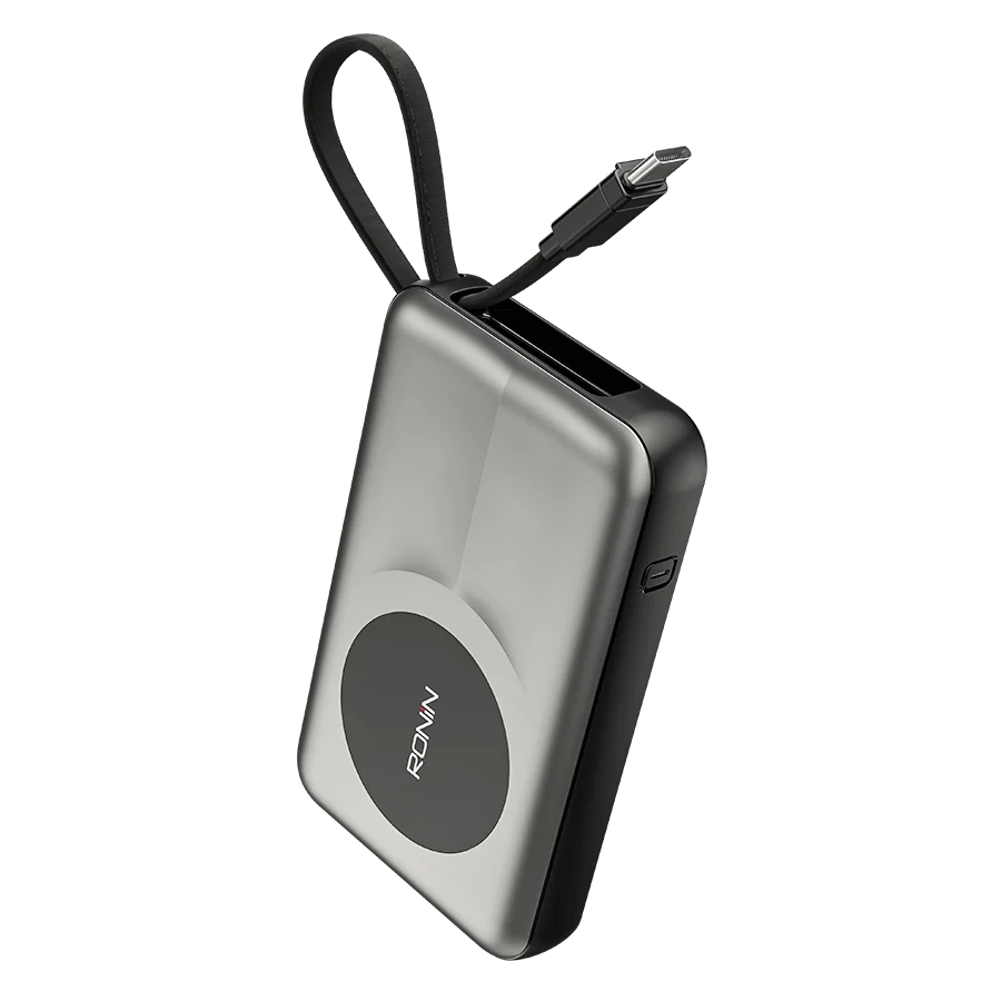 Ronin Synergy R-4060 10000mAh Power Bank – 22.5W Fast Charging with 15W Wireless Charging