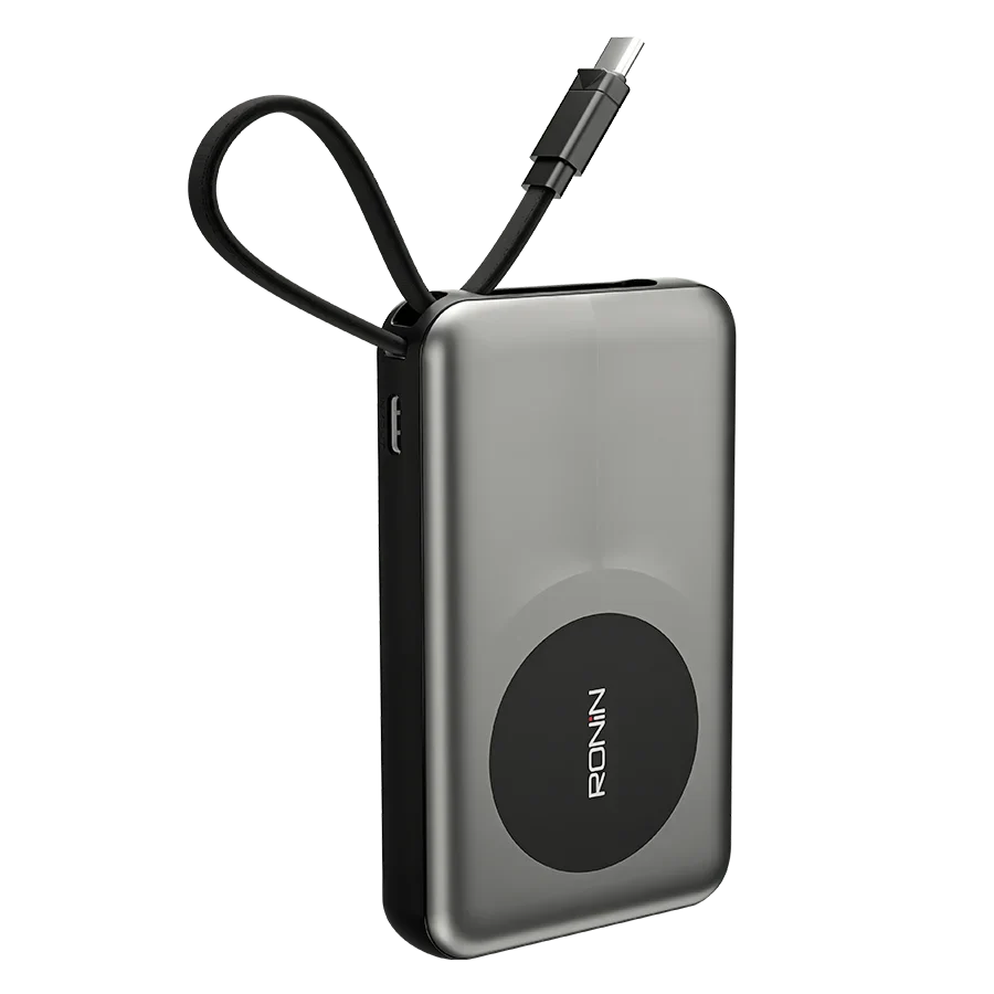Ronin Synergy R-4060 10000mAh Power Bank – 22.5W Fast Charging with 15W Wireless Charging