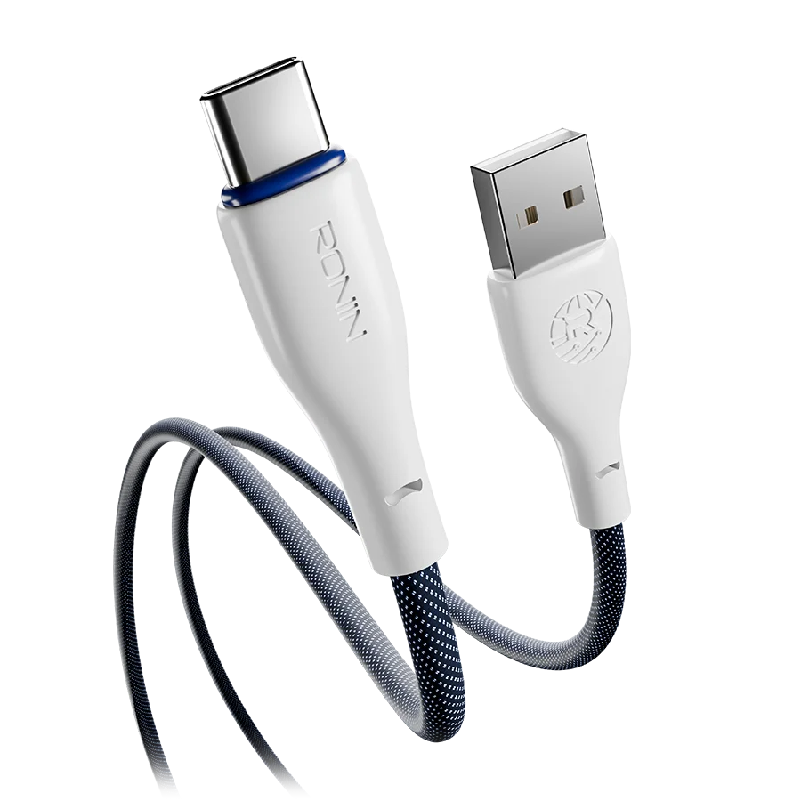Flexin USB-A to Type-C Cable – Fast Charging & High-Speed Data Sync Cable