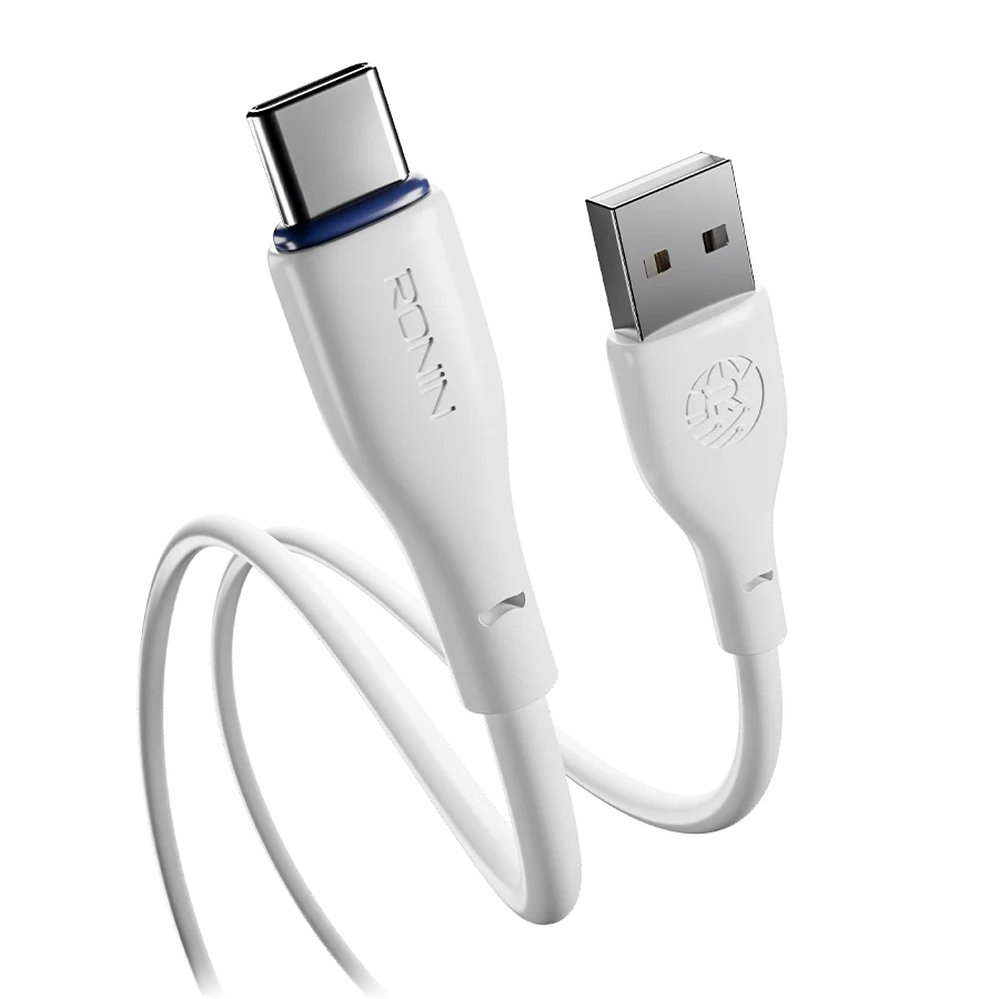 Ronin R-340 Type-C Cable – 3A Fast Charging Braided USB-A to USB-C Cable (1M)