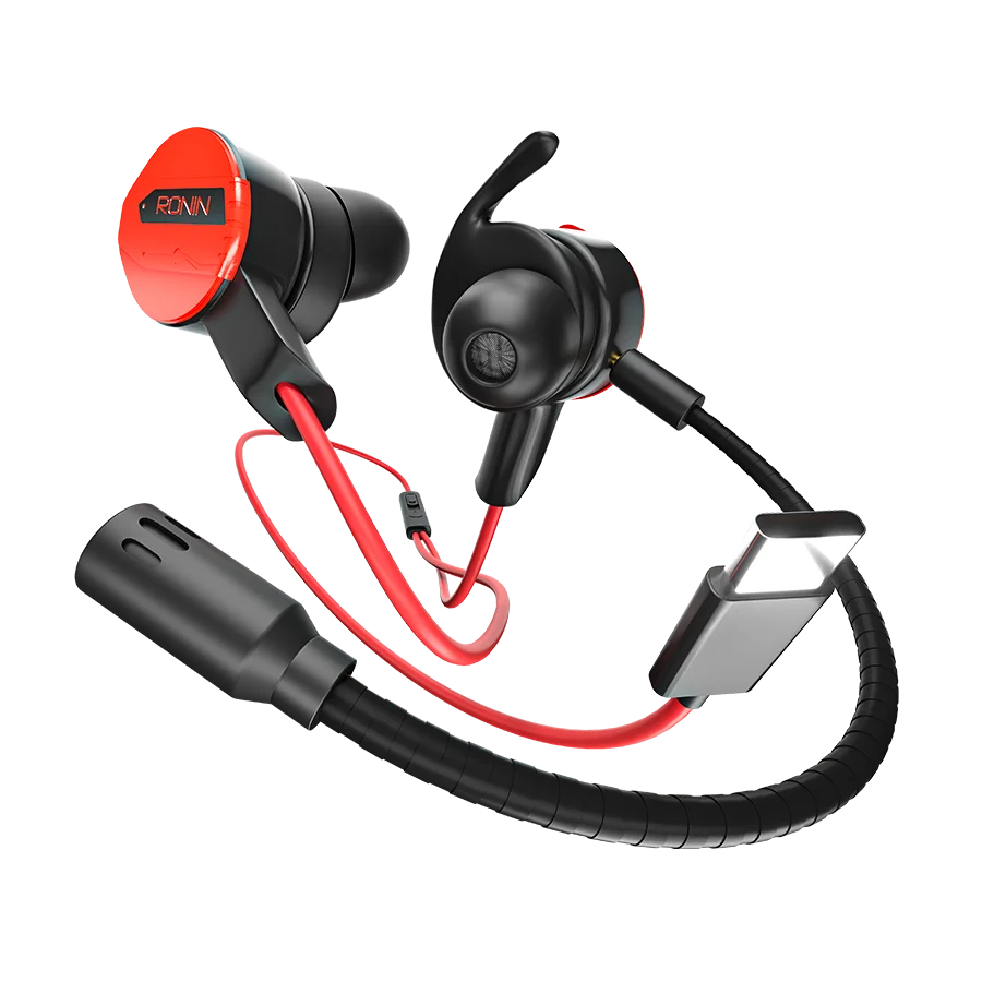 Ronin CHAOS R-007 Gamerz Type-C Handsfree – 8D Surround Sound Gaming Earphones