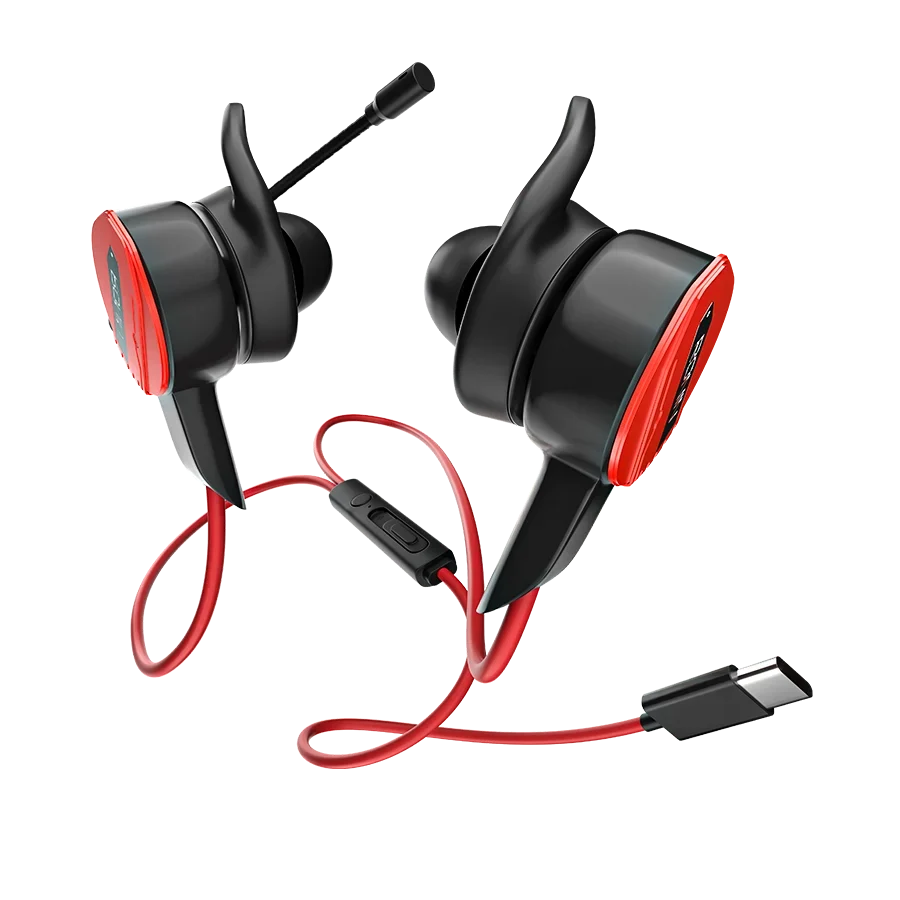 Ronin CHAOS R-007 Gamerz Type-C Handsfree – 8D Surround Sound Gaming Earphones