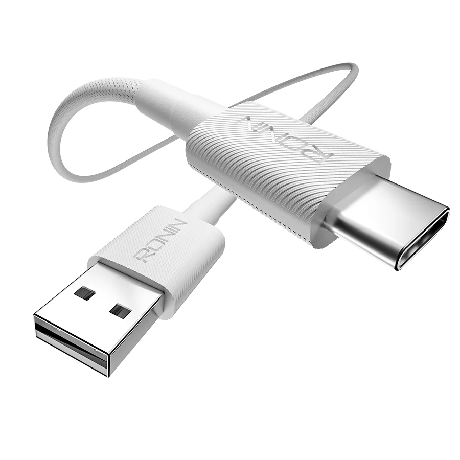 Ronin ACE Type-C Cable – 3A Fast Charging & High-Speed Data Sync Cable (USB-A to USB-C)