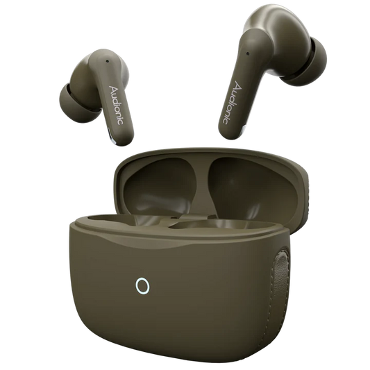 Audionic Airbud 740 ION with ANC – Bluetooth 5.4, Quad Mic ANC, 70 Hours Playtime, Gaming Mode